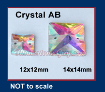 Square Crystal AB